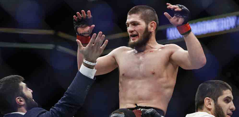 Mayweather Ngemis Minta Tarung Nurmagomedov